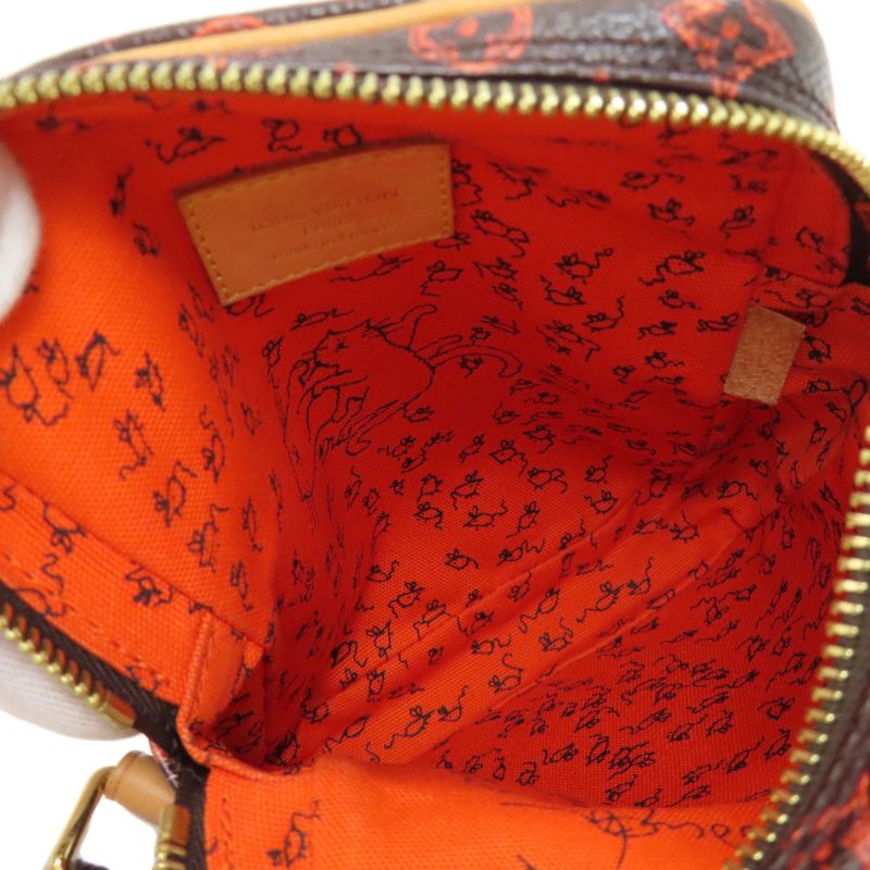 Louis Vuitton M44399 Panamset Catgram Shoulder Bag Monogram Canvas Women