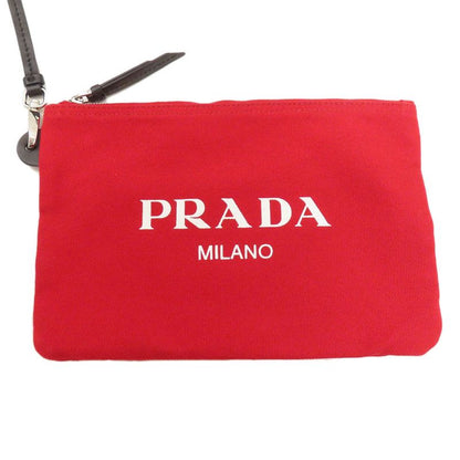 Prada Dinosaur Motif Tote Bag Canvas Women
