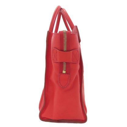 Celine Luggage Micro Handbag Leather Women