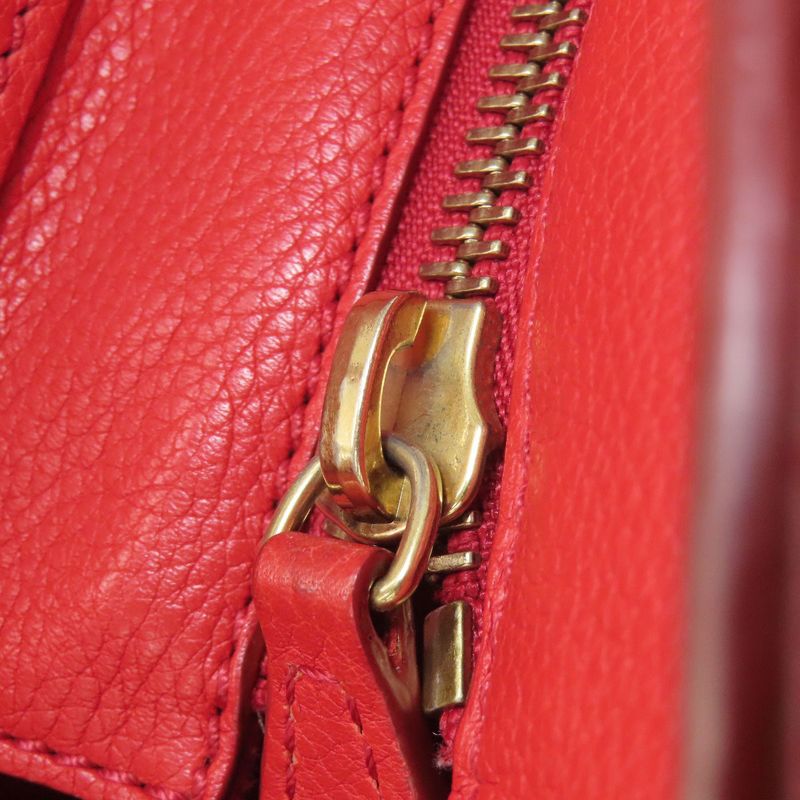 Celine Luggage Micro Handbag Leather Women