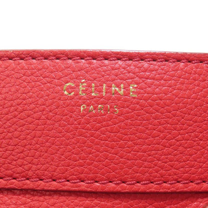 Celine Luggage Micro Handbag Leather Women
