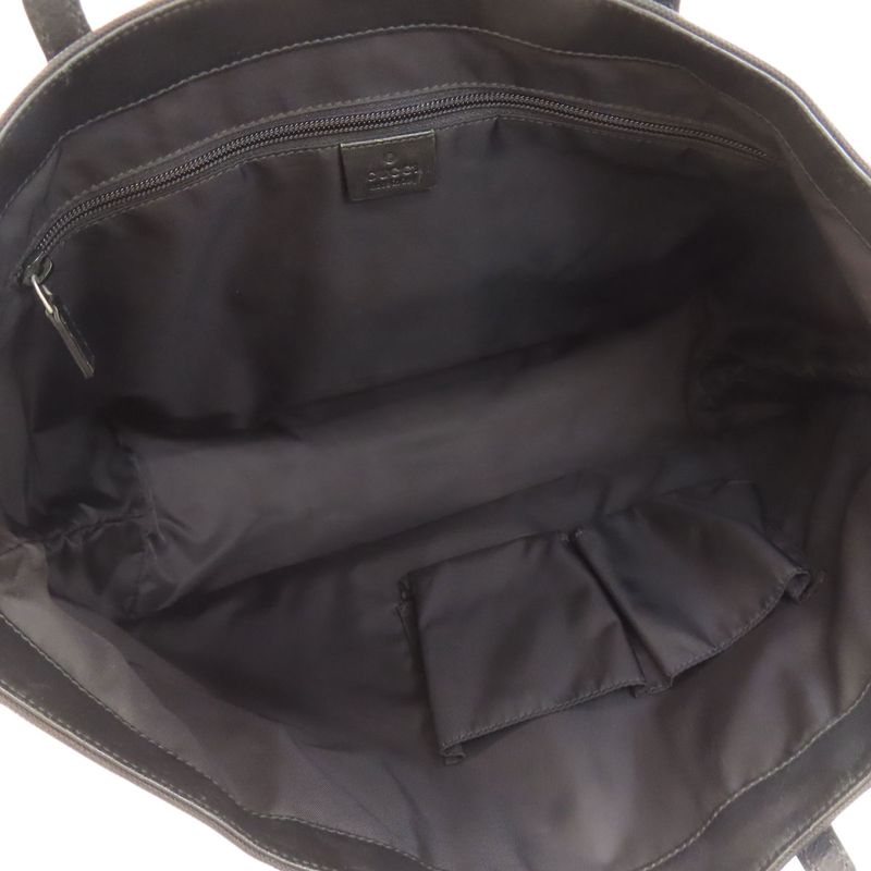 Gucci 337070 Sherry Line Tote Bag Nylon Women