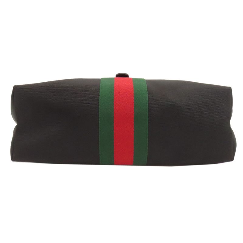 Gucci 337070 Sherry Line Tote Bag Nylon Women