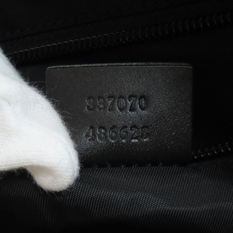 Gucci 337070 Sherry Line Tote Bag Nylon Women