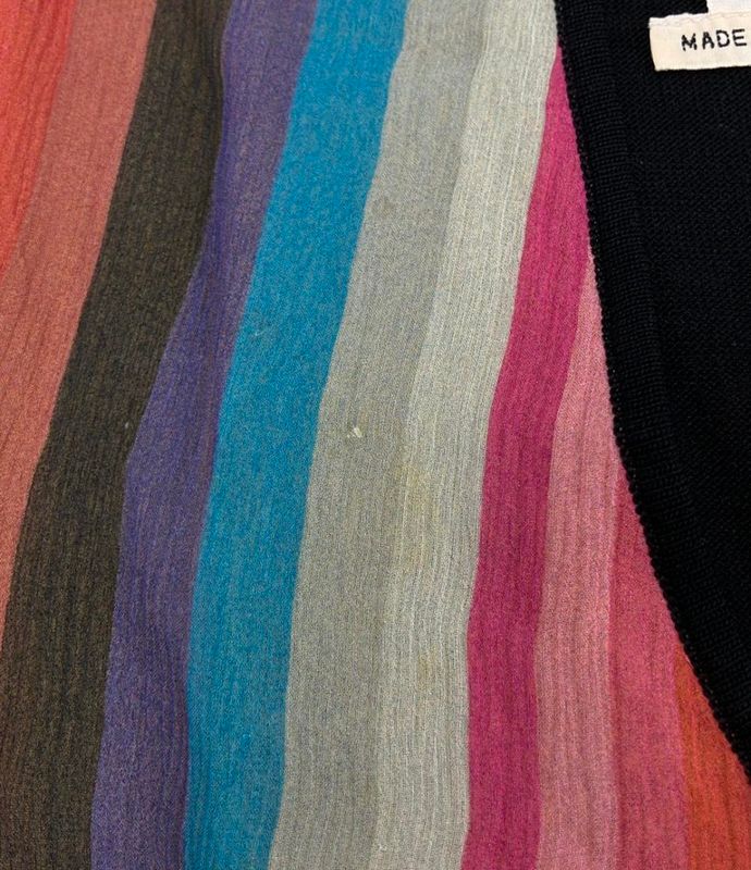 Hermes Cache Coeur Sleeveless Blouse 100% Silk Womens Size 36 (S) Hermes