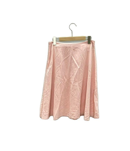 Prada Silk Flared Medium Skirt Women Size 42 (L) Prada