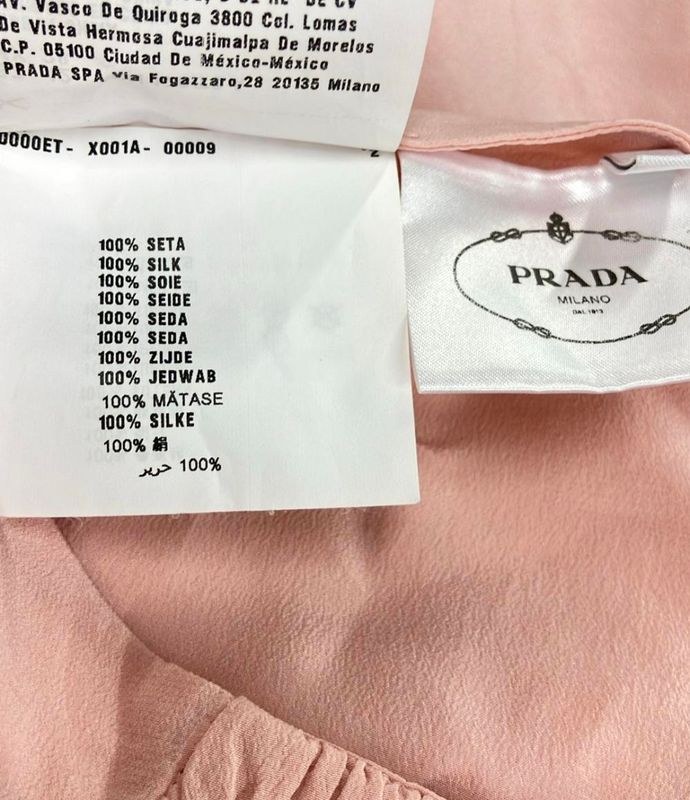 Prada Silk Flared Medium Skirt Women Size 42 (L) Prada