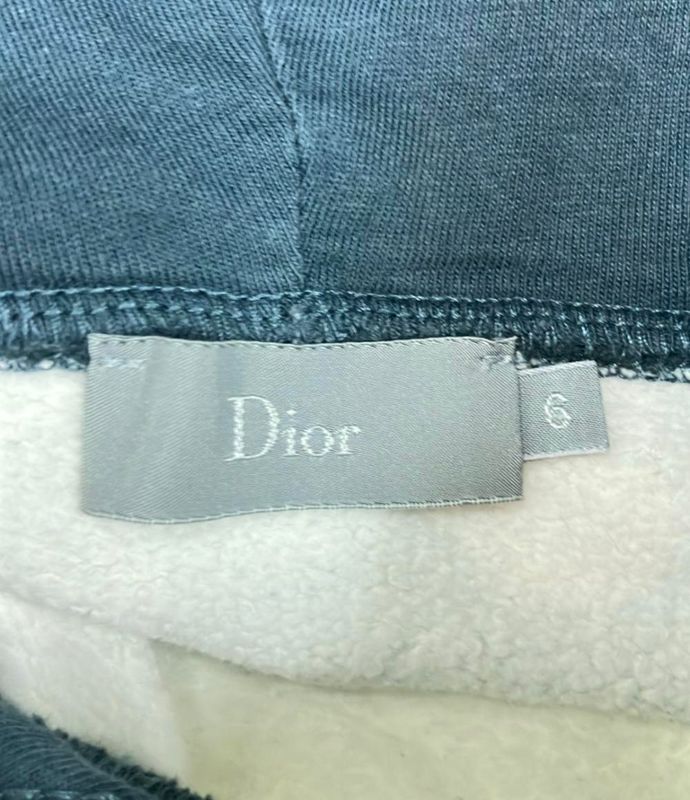 Christian Dior Front Logo Pullover Sweatshirt Hoodie for Kids Size 6 (120)