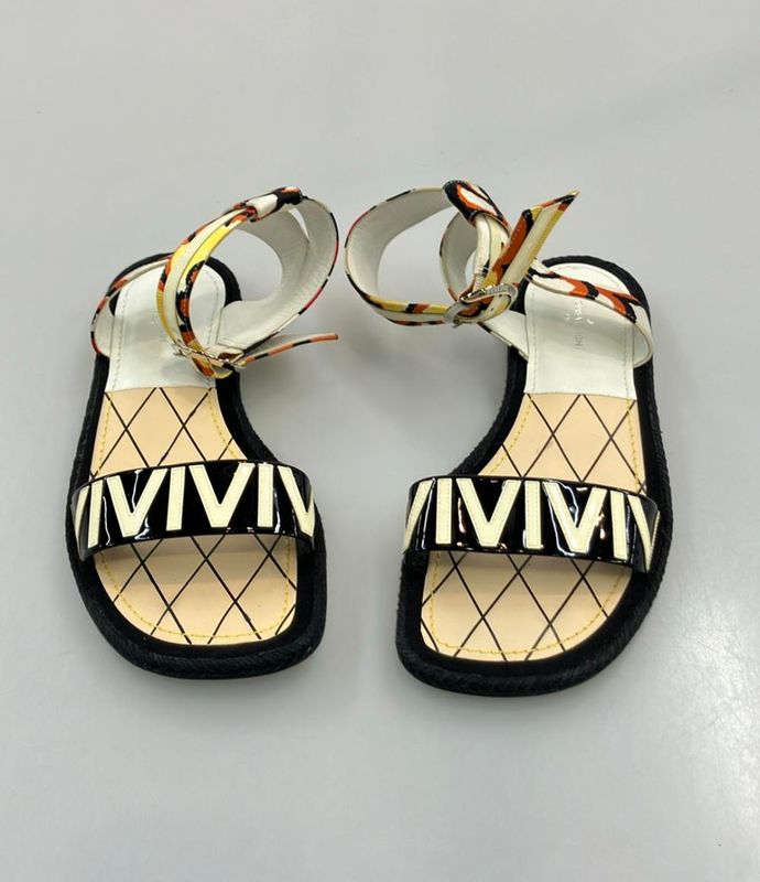 Louis Vuitton Ankle Strap Sandals Women's Size 36 (M) Louis Vuitton