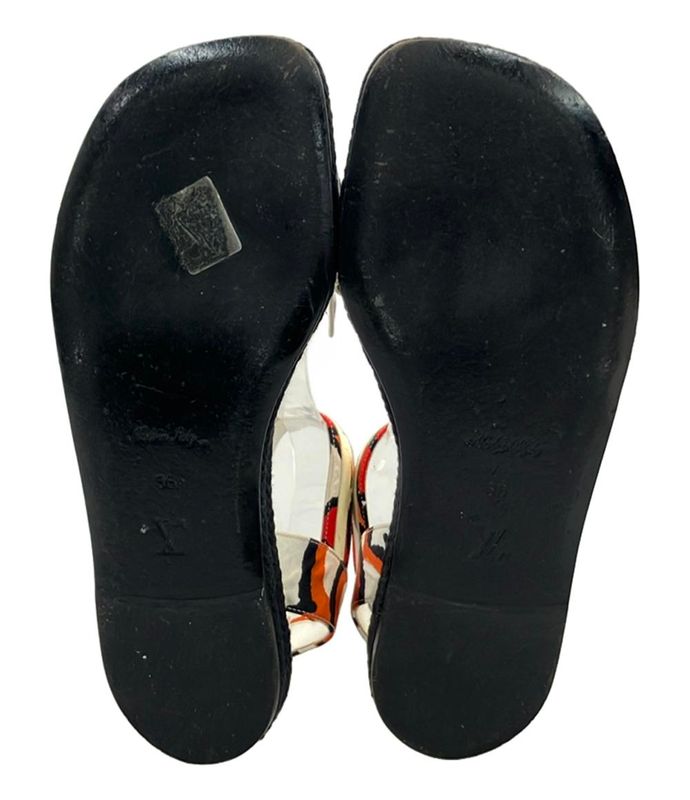 Louis Vuitton Ankle Strap Sandals Women's Size 36 (M) Louis Vuitton