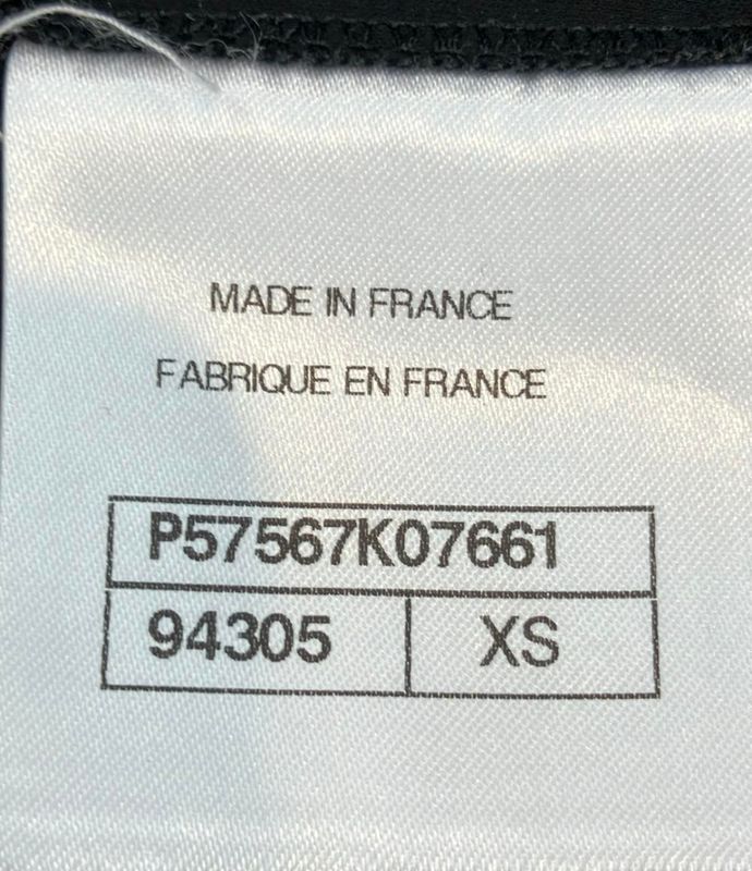 Chanel Short Sleeve Dress P57567k07661 Women's Size XS (XS) Chanel