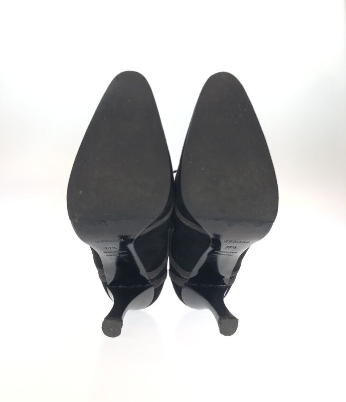 Hermes Bootie Short Boots Women's Size 37 1/2 (L) Hermes
