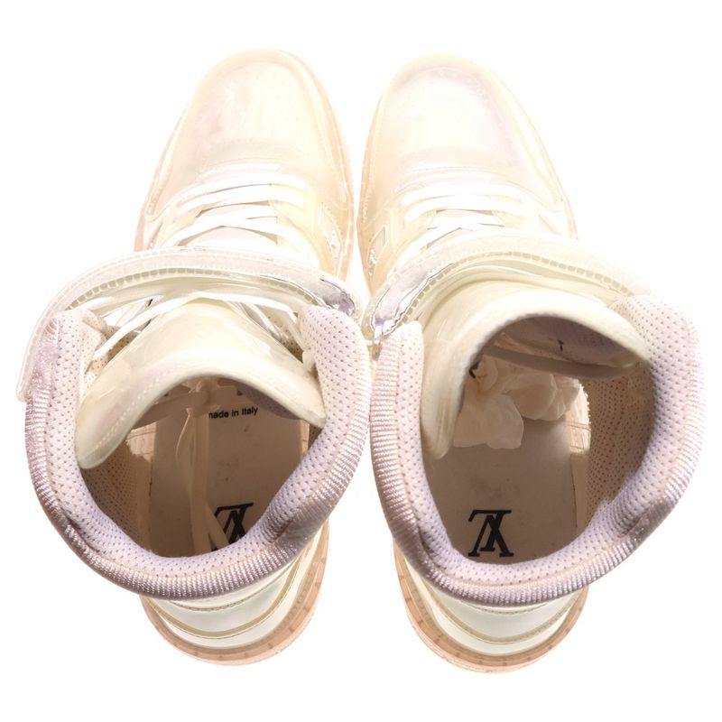 Louis Vuitton 20SS X Virgil Abloh Virgil Abloh LV Trainer Line High Cut