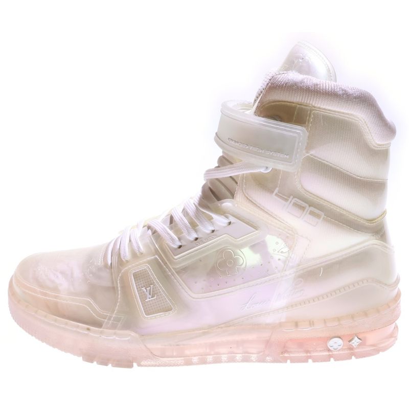 Louis Vuitton 20SS X Virgil Abloh Virgil Abloh LV Trainer Line High Cut