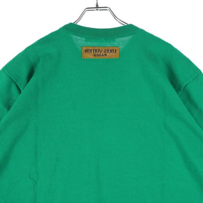 Louis Vuitton 21AW Everyday LV Crew Neck Silk Knit Short Sleeved T-shirt Short