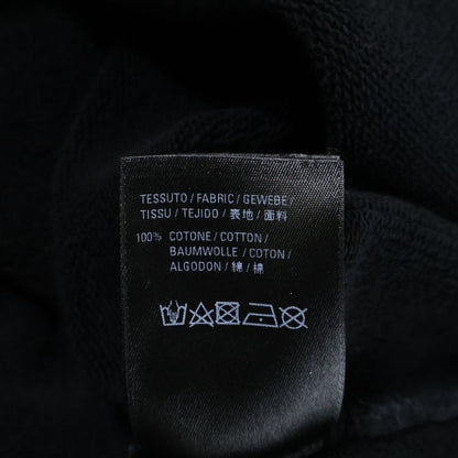 Balenciaga Back Logo Print Pullover Hoodie Black 600583