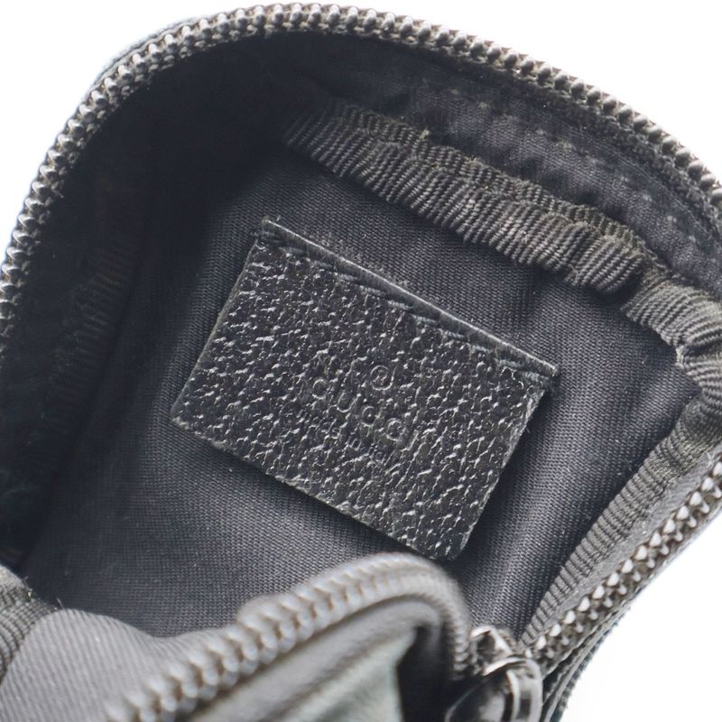 Gucci GG Canvas Cigarette Case Black 115249