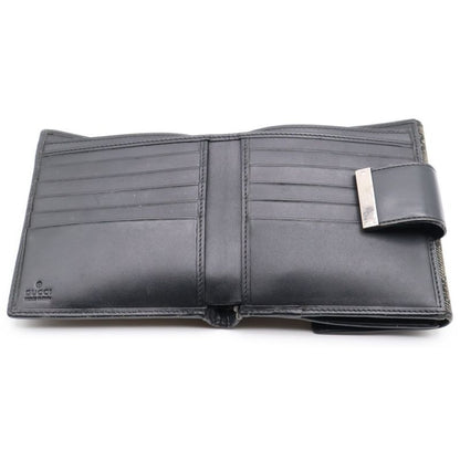 Gucci GG Canvas Wallet Folded Khaki 74209