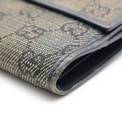 Gucci GG Canvas Wallet Folded Khaki 74209