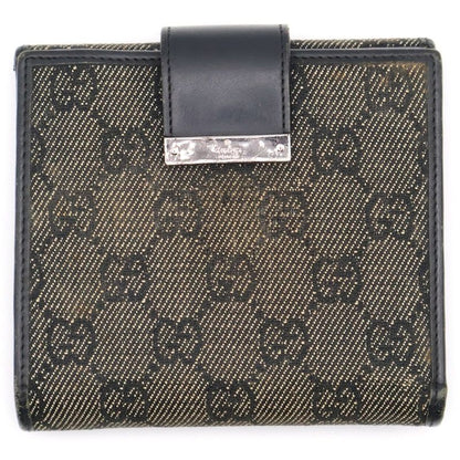 Gucci GG Canvas Wallet Folded Khaki 74209