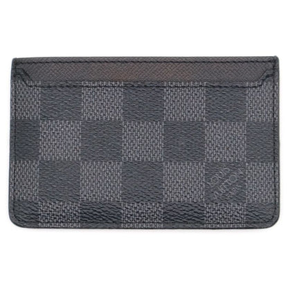 Louis Vuitton Neo Porte Cult Damier Graphite Card Case Black N62666 Th2078