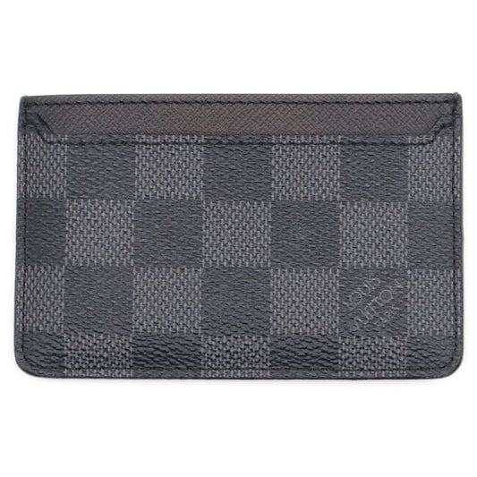Louis Vuitton Neo Porte Cult Damier Graphite Card Case Black N62666 Th2078