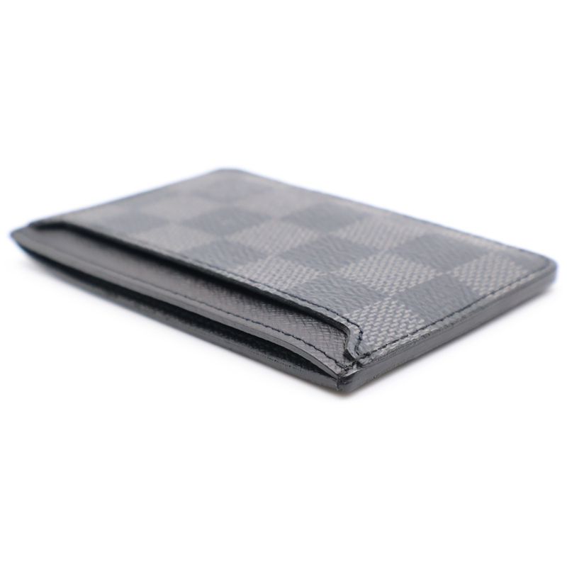Louis Vuitton Neo Porte Cult Damier Graphite Card Case Black N62666 Th2078
