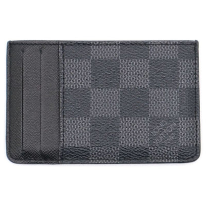Louis Vuitton Neo Porte Cult Damier Graphite Card Case Black N62666 Th2078