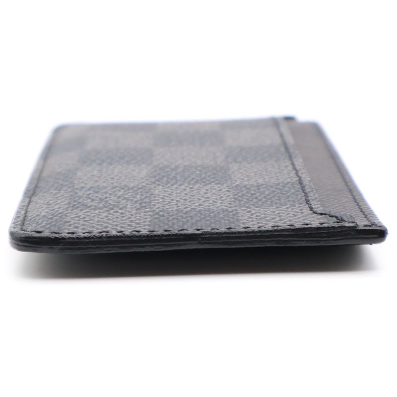 Louis Vuitton Neo Porte Cult Damier Graphite Card Case Black N62666 Th2078