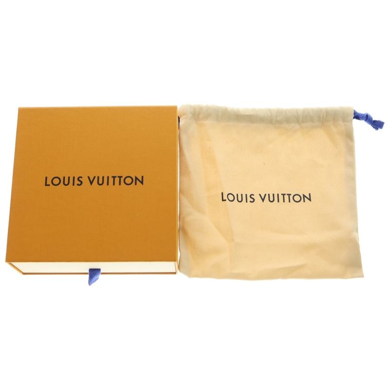 Louis Vuitton Monogram Eclipse Belt LV Initials Reversible Belt Black Silver