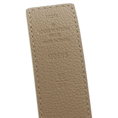 Louis Vuitton Belt LV Logo Buckle Initial 30mm (1.18in) Reversible Monogram
