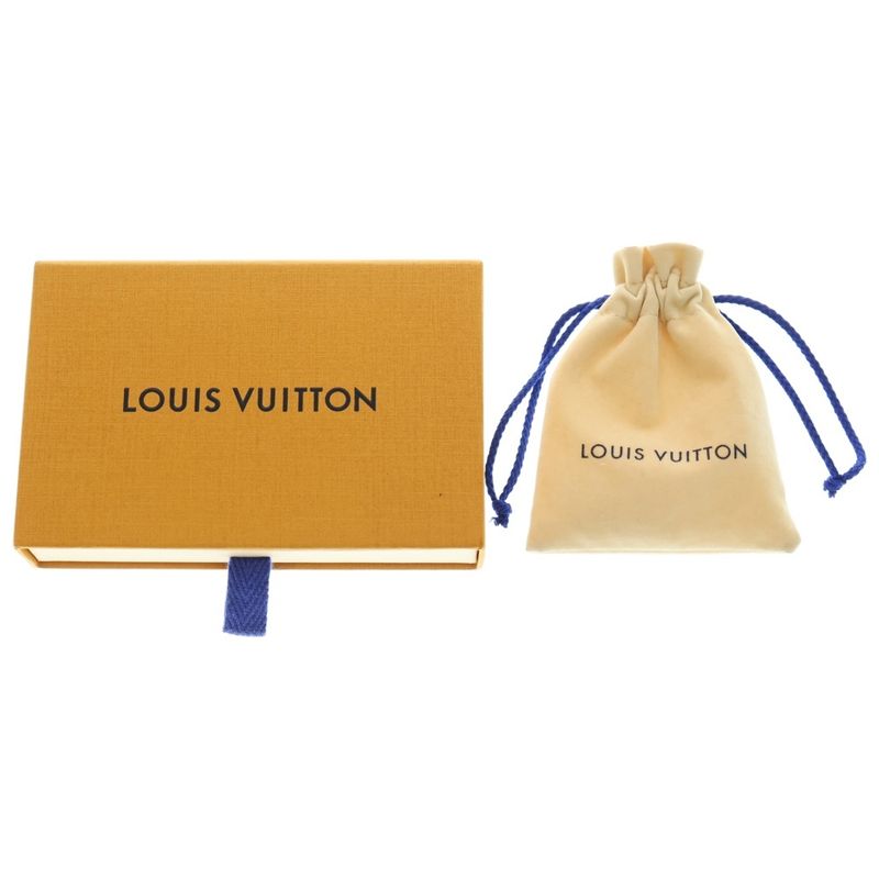 Louis Vuitton Escential V Necklace Pendant Chain Gold GP M61083