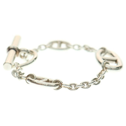 Hermes Chaine D'ancre Chaine D'ancre Farandole Chain Bracelet Silver