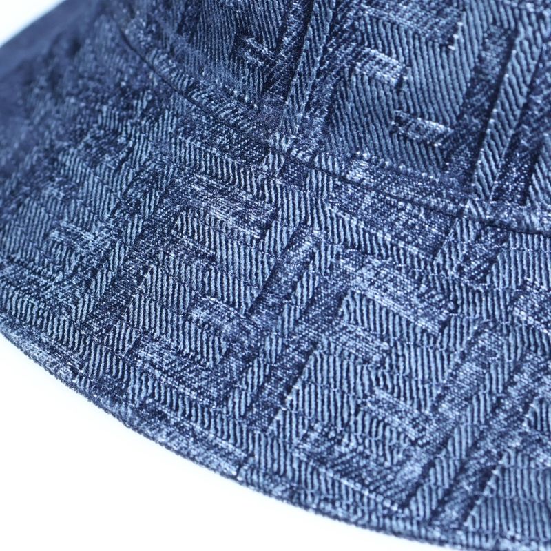 Fendi Zucca Pattern Bucket Hat Indigo Fxq982 APVB