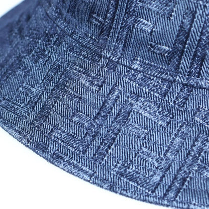 Fendi Zucca Pattern Bucket Hat Indigo Fxq982 APVB