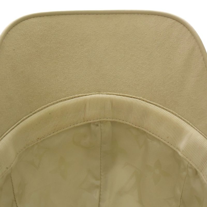 Louis Vuitton Monogram Jacquard Denim Cap M7059m White/beige