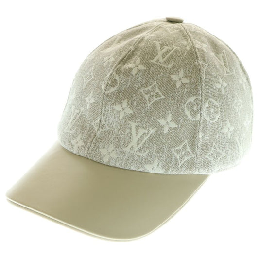 Louis Vuitton Monogram Jacquard Denim Cap M7059m White/beige