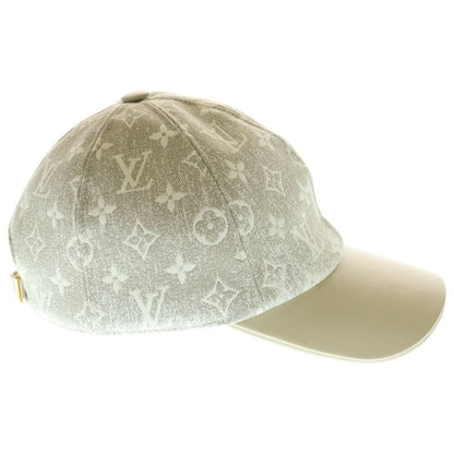 Louis Vuitton Monogram Jacquard Denim Cap M7059m White/beige