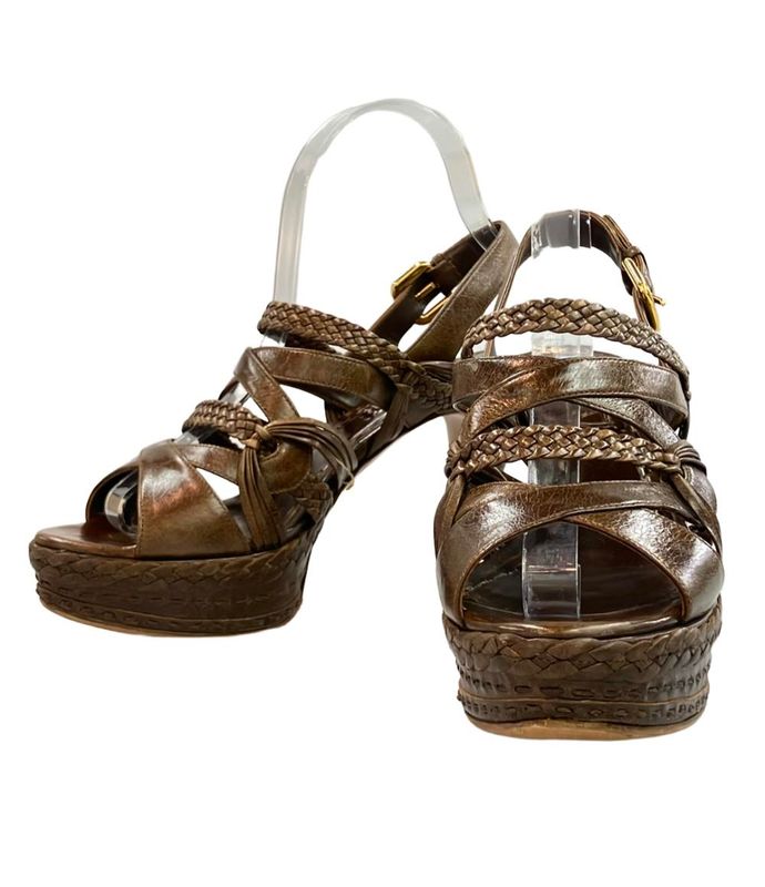 Prada Back Strap Sandals Women's Size 37 (L) Prada