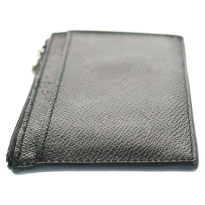 Louis Vuitton Monogram Taiga Lama Noir Black Card Holder Black M30271