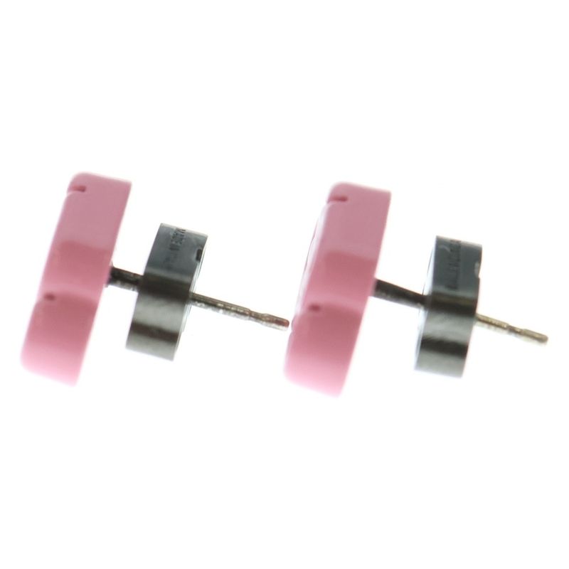 Balenciaga BB Logo Stud Earings BB Logo Stud Earrings Pink