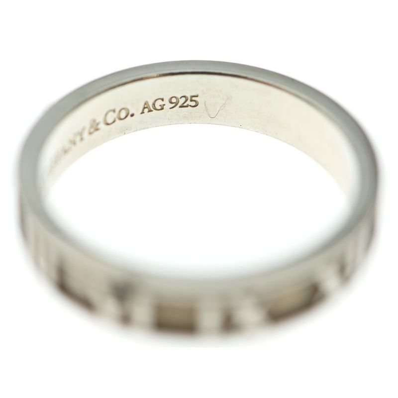 Tiffany & Co Atlas Silver Ring