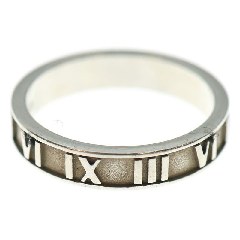 Tiffany & Co Atlas Silver Ring