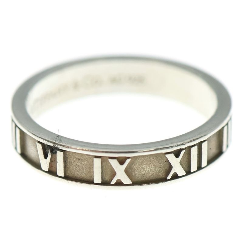 Tiffany & Co Atlas Silver Ring