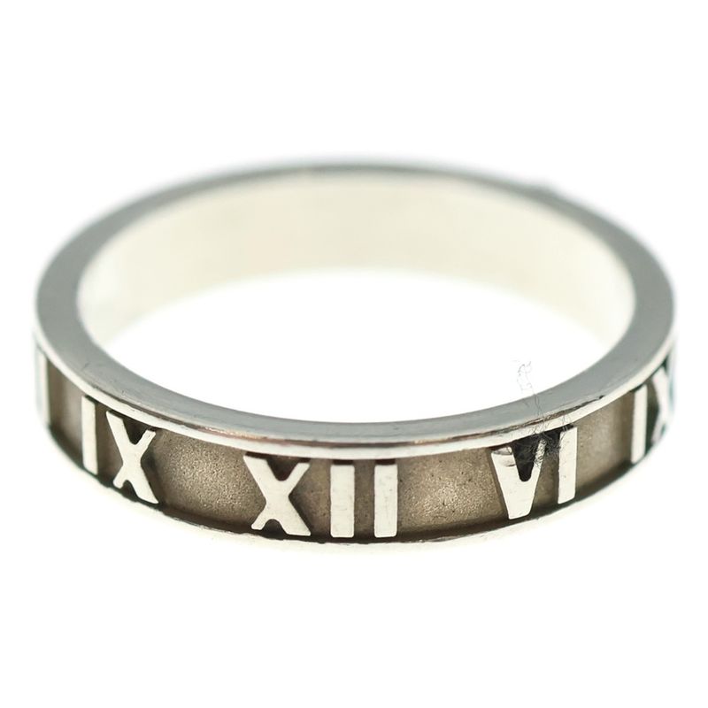 Tiffany & Co Atlas Silver Ring