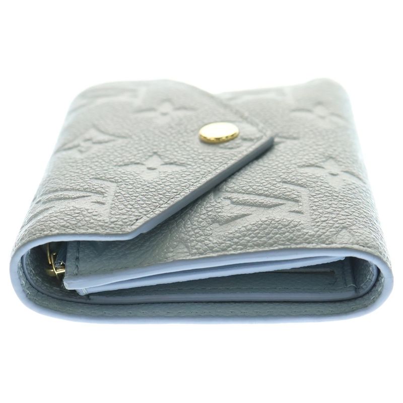Louis Vuitton Portefeuille Victorine Tri-fold Wallet M83271 Light Blue