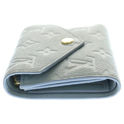 Louis Vuitton Portefeuille Victorine Tri-fold Wallet M83271 Light Blue
