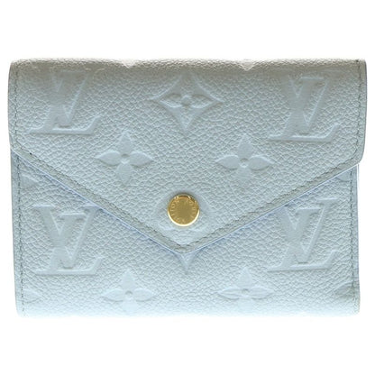 Louis Vuitton Portefeuille Victorine Tri-fold Wallet M83271 Light Blue