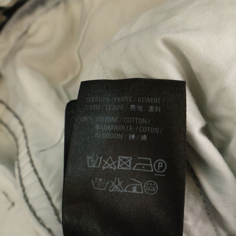 Balenciaga 19SS Army Camo Pants Camouflage Multipocket Army Cargo Pants Grey