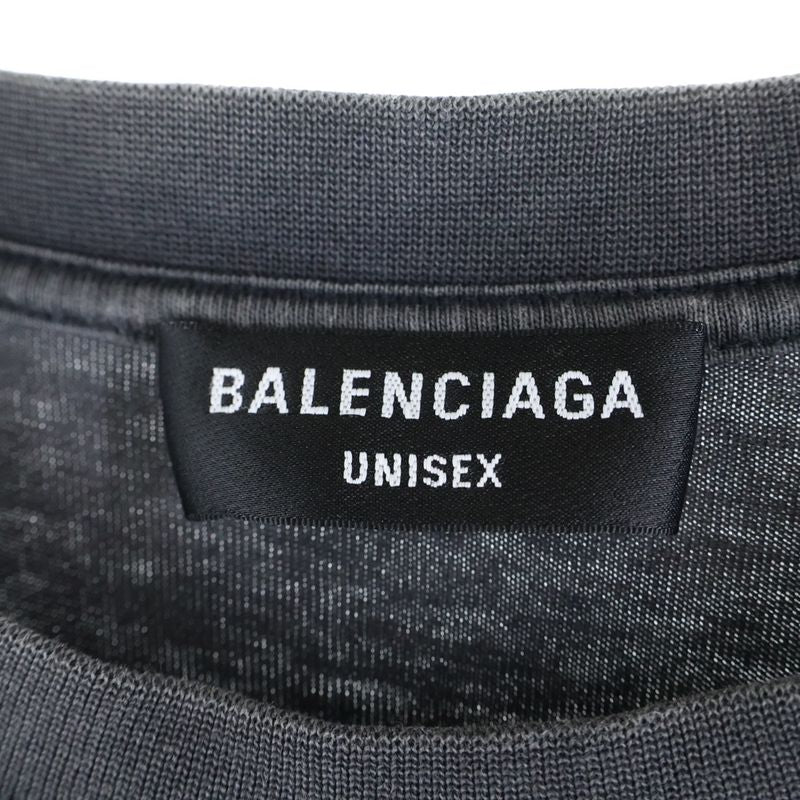 Balenciaga BB Paris Icon T-shirt BB Logo Embroidered Short Sleeve T-shirt Black